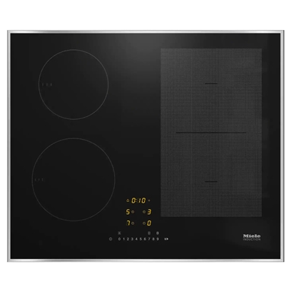Picture of Miele KM 7464 FR Black Built-in 60 cm Zone induction hob 4 zone(s)