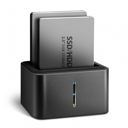 Attēls no SSD ACC DOCK STATION USB3.2/2.5" SATA 6G ADSA-D25 AXAGON