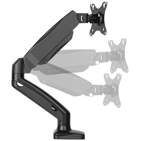 Изображение Montis Uchwyt do monitora „ELBRUS” MT014 81.3 cm (32") Black Desk