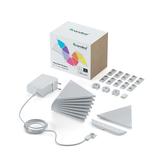 Picture of NanoleafShapes Triangles Mini Starter Kit (9 panels)W