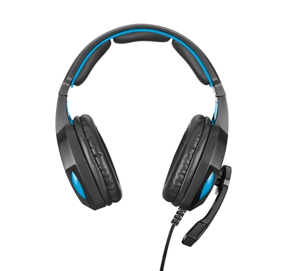 Attēls no Žaidimų ausinės NOXO Pyre su mikrofonu, juodos/mėlynos
