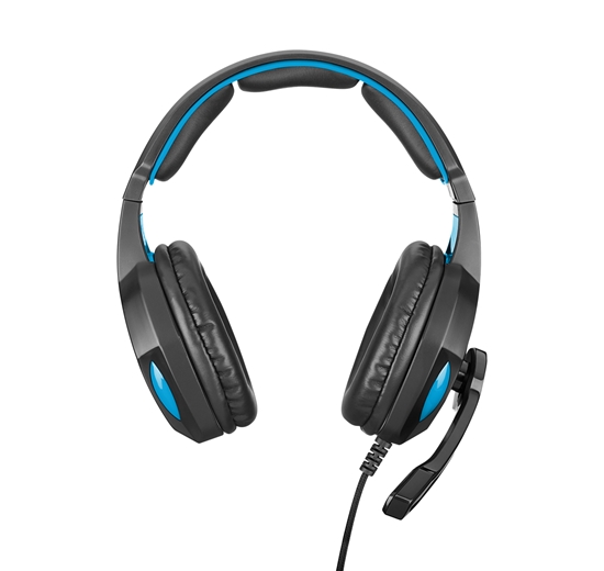 Picture of Žaidimų ausinės NOXO Pyre su mikrofonu, juodos/mėlynos