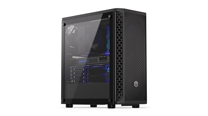 Picture of Case|ENDORFY|Signum 300 Air|MidiTower|Case product features Transparent panel|Not included|ATX|MicroATX|MiniITX|Colour Black|EY2A005