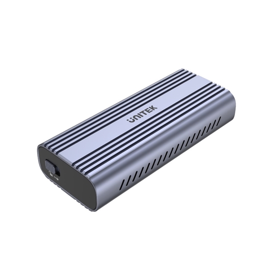 Picture of Obudowa Dysku M.2; PCIe NVMe/SATA; 10Gbps Aluminiowa