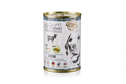 Изображение O'CANIS canned dog food- wet food-goat with potatoes- 400 g
