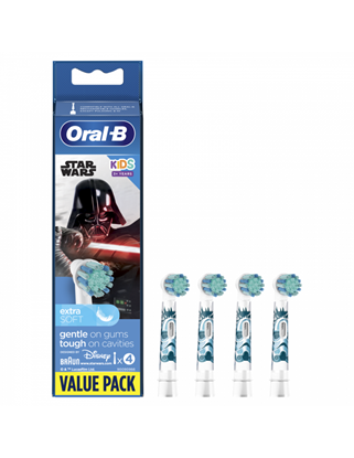 Picture of Oral-B | EB10 4 Star wars | Toothbrush replacement | Heads | For kids | Number of brush heads included 4 | Number of teeth brushing modes Does not apply