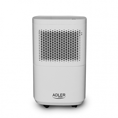 Изображение Adler | Air Dehumidifier | AD 7917 | Power 200 W | Suitable for rooms up to 60 m³ | Suitable for rooms up to  m² | Water tank capacity 2.2 L | White