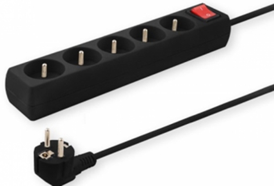Изображение Pagarinātājs Savio Power Strip 5-way 1.5m