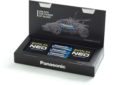 Attēls no Panasonic Evolta Neo battery LR6 4B