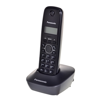 Picture of Panasonic KX-TG1611 telephone DECT telephone Black Caller ID