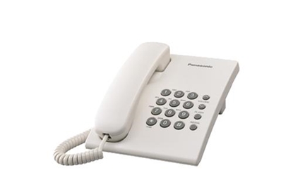 Изображение Panasonic KX-TS500PDW telephone Analog telephone White
