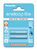 Picture of Panasonic Rechargeable Batteries ENELOOP Lite BK-4LCCE/2BE AAA, 550 mAh, 2 pc(s)