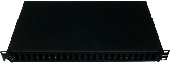 Picture of Alantec FO Panel / Przecznica 12xSC duplex 19" 1U z akc. (FOP-1U-12SCD-C)