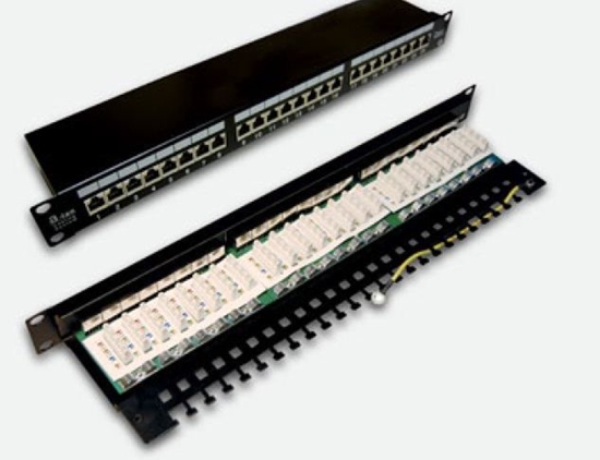 Picture of Alantec Patch panel STP kat.5e 24 porty LSA 1U (PK006)