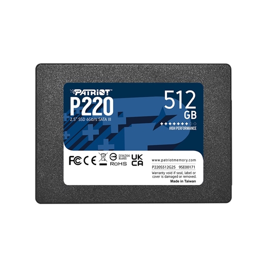 Picture of Patriot Memory P220 512GB 2.5" Serial ATA III