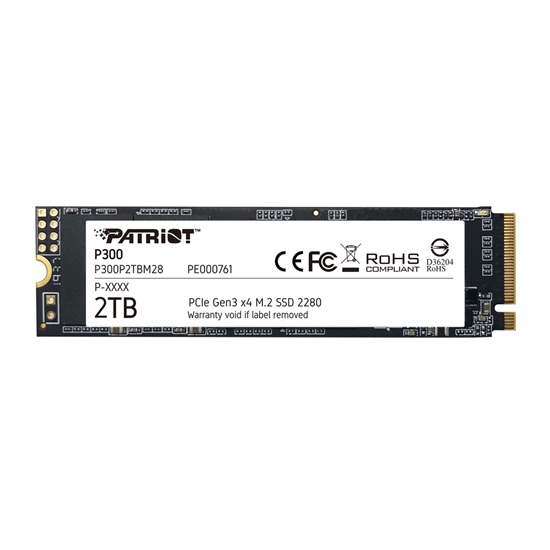 Picture of Patriot Memory P300 M.2 2000 GB PCI Express 3.0 NVMe