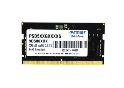 Изображение Patriot Memory Signature PSD532G48002S memory module 32 GB 1 x 32 GB DDR5 4800 MHz