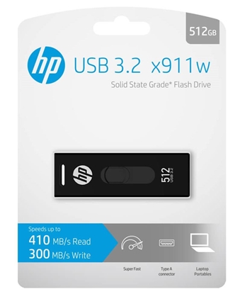 Attēls no Pendrive 512GB HP USB 3.2 USB HPFD911W-512