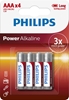 Picture of Philips Power Alkaline Battery LR03P4B/10
