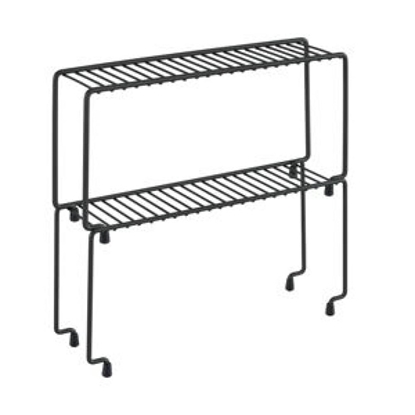 Picture of Plaukts garšvielām Lava 29x7x14cm, 2-stāvi melns