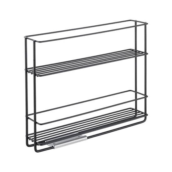 Picture of Plaukts garšvielām Lava In&Out 6x28x22cm 3-stāvi melns, nerū