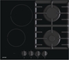 Изображение Gorenje | GCE691BSC | Hob | Gas on glass + vitroceramic | Number of burners/cooking zones 4 | Rotary knobs | Black