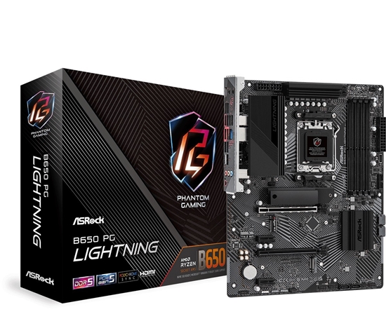 Picture of ASROCK B650 PG LIGHTNING ATX MB AM5