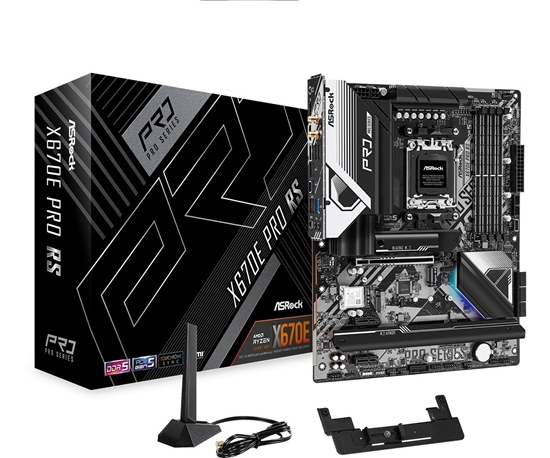 Picture of ASROCK X670E PRO RS AM5 DDR5 ATX MB