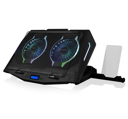 Picture of Podstawka chłodząca pod laptopa CF21 RGB SILENT FAN Czarna 