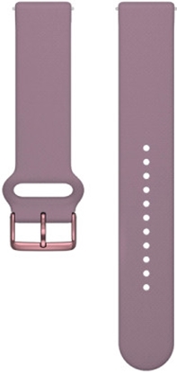 Attēls no Polar watch strap 20mm S-L T, purple silicone