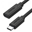 Attēls no Przedłużacz USB-C 3.1 10Gbps; 4K; PD 100W; M/F; 1m; C14086BK-1M 