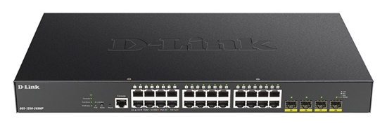 Picture of D-Link Switch 440mm D-Link DGS-1250-28XMP       4*SFP+/24*GE PoE+ retail