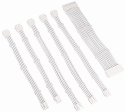Attēls no PSU Kabeļu Pagarinātāji Kolink Core 6 Cables White