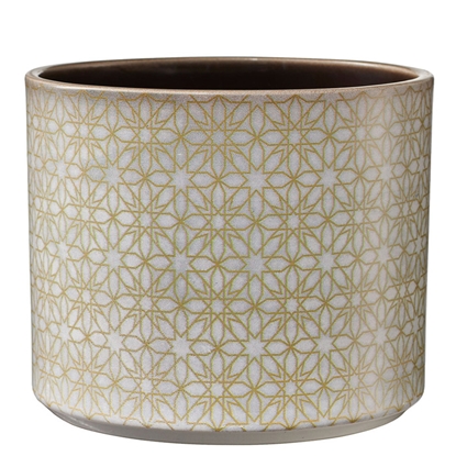 Attēls no Puķu pods Oriental Dreams D13xh11cm bēšs