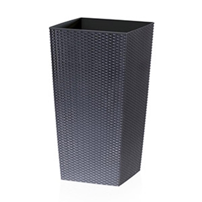 Attēls no Puķu pods Rato square 50x26.5x26.5cm pelēks