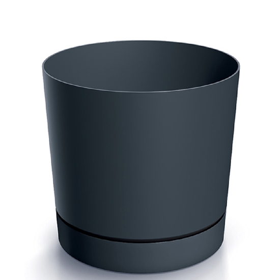 Picture of Puķu pods Tubo P gaiši pelēks d14.8xh14.7cm