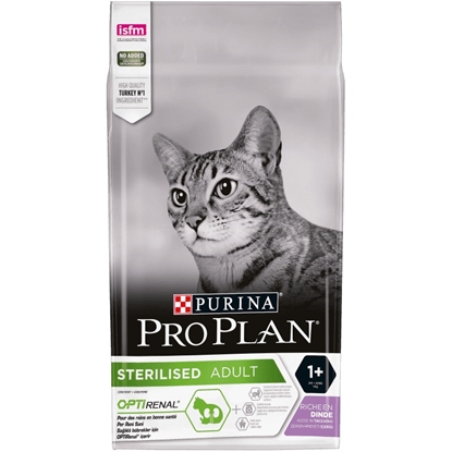 Picture of PURINA Pro Sterilised Turkey - dry cat food - 10 kg