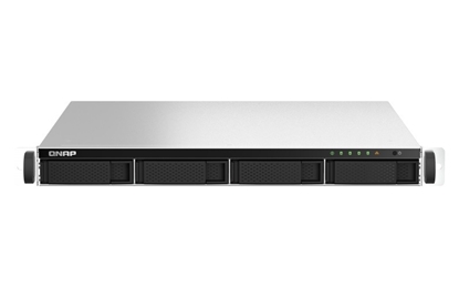 Picture of QNAP TS-464U-RP NAS Rack (1U) Ethernet LAN Black N5095