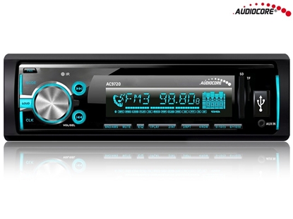 Picture of Radioodtwarzacz AC9720 B MP3/WMA/USB/RDS/SD ISO Bluetooth Multicolor 