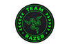 Picture of Razer Team Razer Floor Mat 100% Recycled Polyester Velvet/100% Recycled Non-woven Fabric | Floor Rug | Black/Green