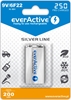 Picture of Rechargeable batteries everActive Ni-MH 6F22 9V 250 mAh Silver Line