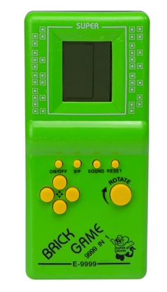 Picture of Spēļu konsole RoGer Tetris Neon Green