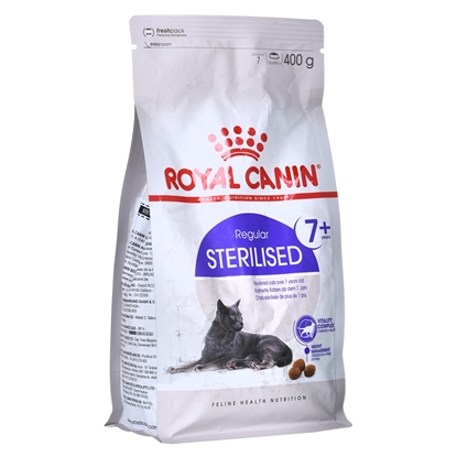 Picture of Royal Canin Sterilised 7+ cats dry food Adult Poultry 400 g
