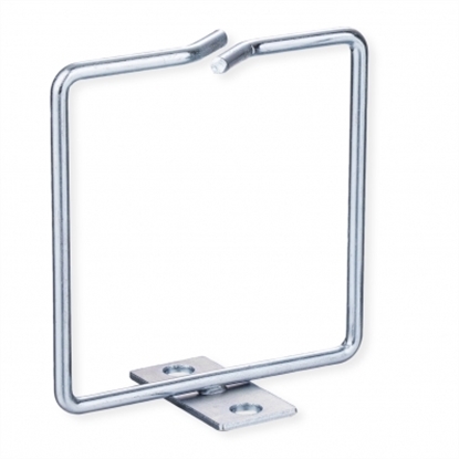 Picture of Roline 19" Cable Manager, 80x80mm, metal, Mounting central, cable entry central