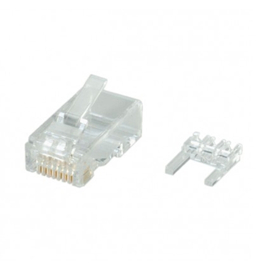 Picture of ROLINE Cat.6 Modular Plug, unshielded, for Solid Wire 10 pcs.