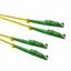 Attēls no ROLINE FO Jumper Cable Duplex, 9/125µm, OS2, LSH/LSH, APC Polish, LSOH, yellow,