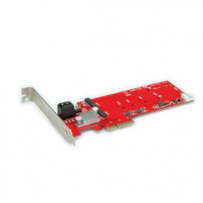 Picture of ROLINE PCIe Adapter RAID, 2x M.2+2x SATA