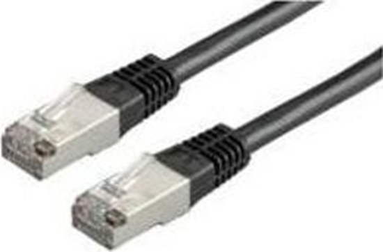 Picture of Roline S/FTP (PiMF) Patch Cord, Cat.6 (Class E), black, 0.3 m