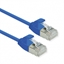 Изображение ROLINE U/FTP DataCenter Patch Cord Cat.6A (Class EA), LSOH, slim, blue, 3 m