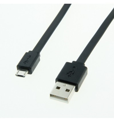 Attēls no ROLINE USB 2.0 Cable, USB Type A M - Micro USB B M 1m